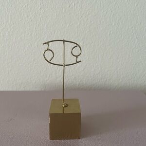 Gold Cancer Photo Holder Stand- Urban Outfitters